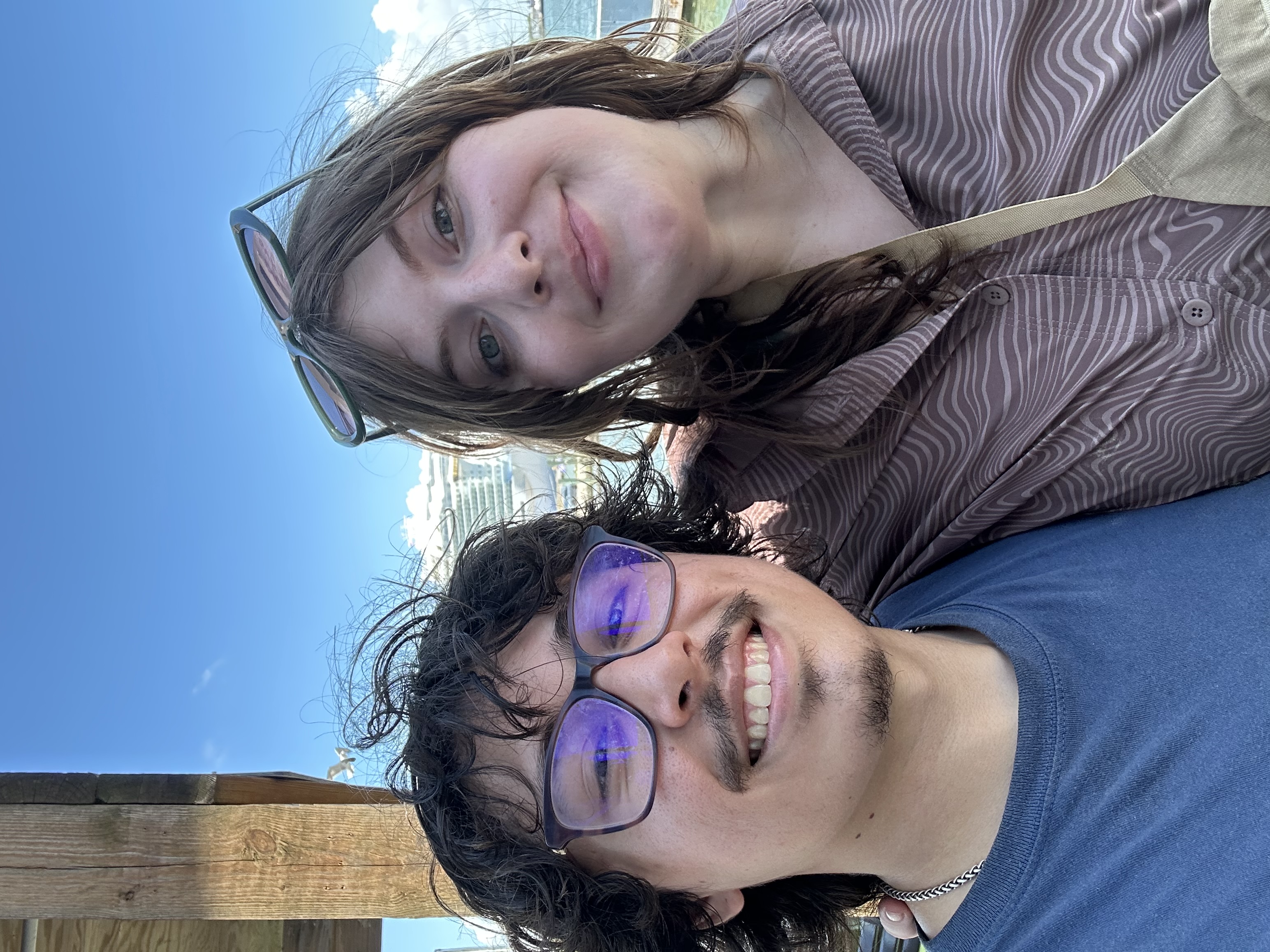 My girlfriend and I